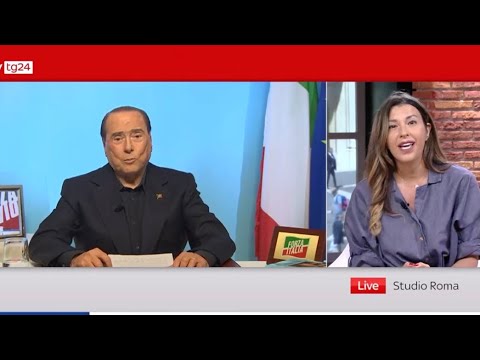 Skytg24. Claudia Conte ricorda Silvio Berlusconi ad un anno dalla scomparsa